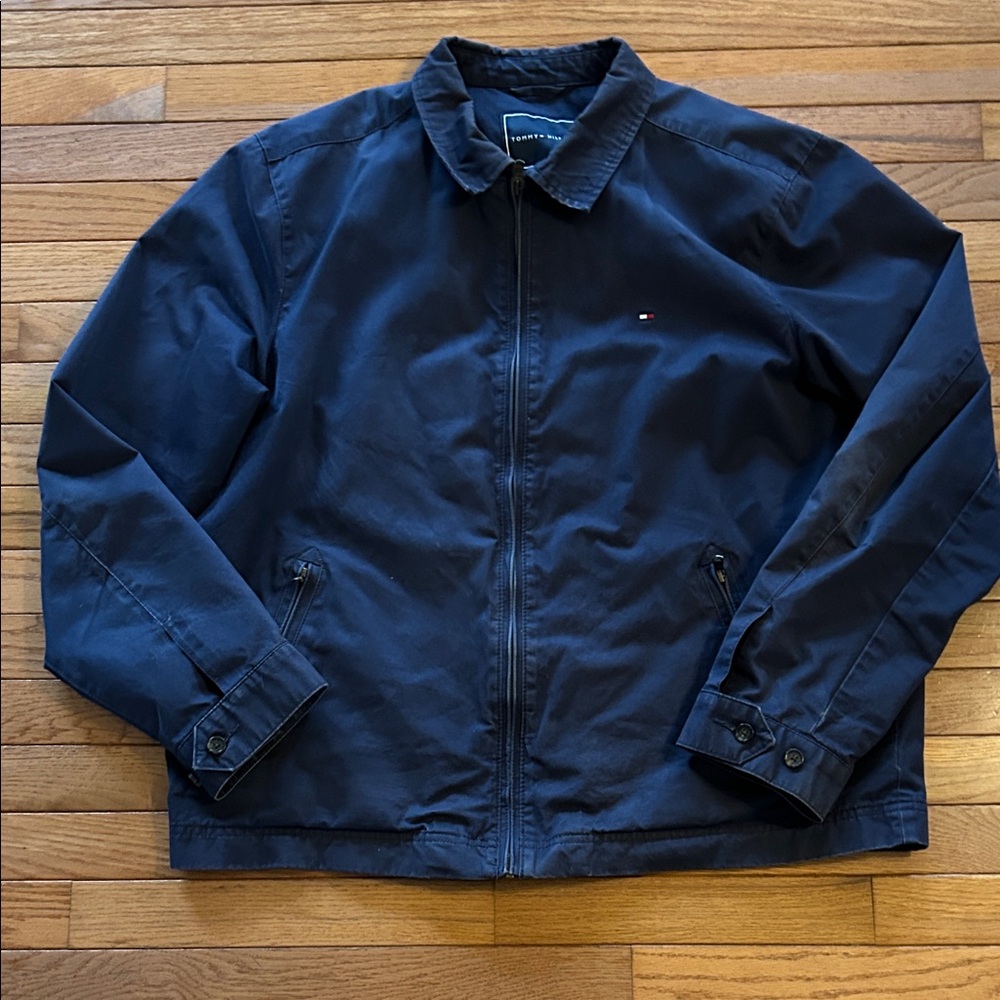 Tommy Hilfiger twill Navy Jacket